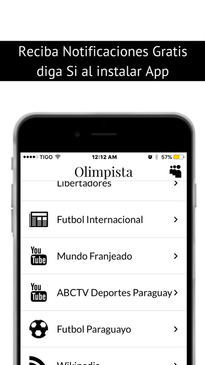 Olimpista - Futbol de Olimpia - Paraguay screenshot-3