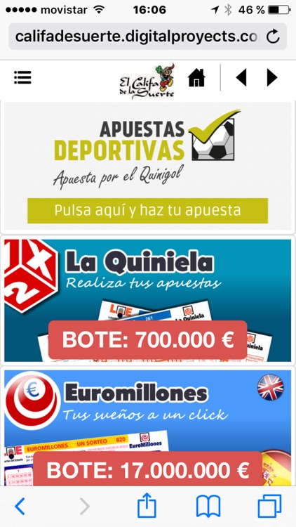 Lotería el Califa de la Suerte