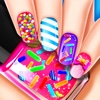 Magic Candy Nail Salon - Girls Dressup Salon Game