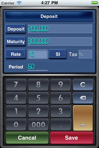 EZ Interest Calculator Lite screenshot 3