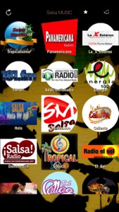 Salsa Music Radio ONLINE screenshot #1 for iPhone