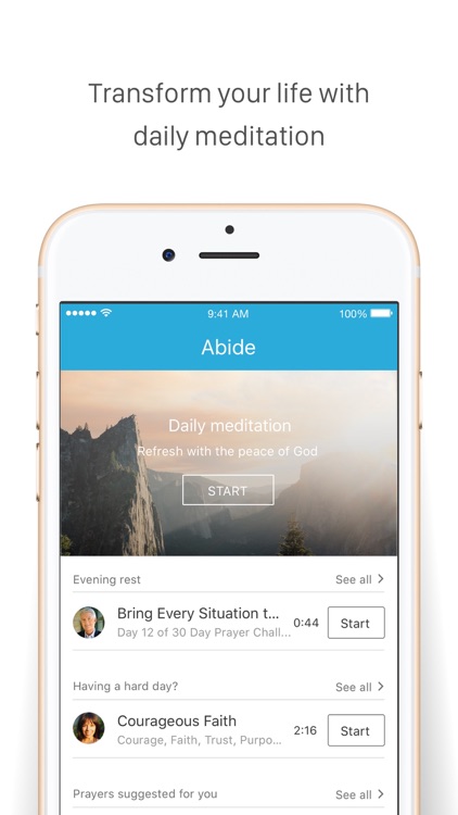 Abide: Meditations for Insomnia & Depression screenshot-4