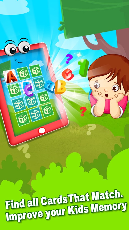#1. ABC 123 Memory Games - Flash Card Game (iOS) 由: Nimisha Thaker