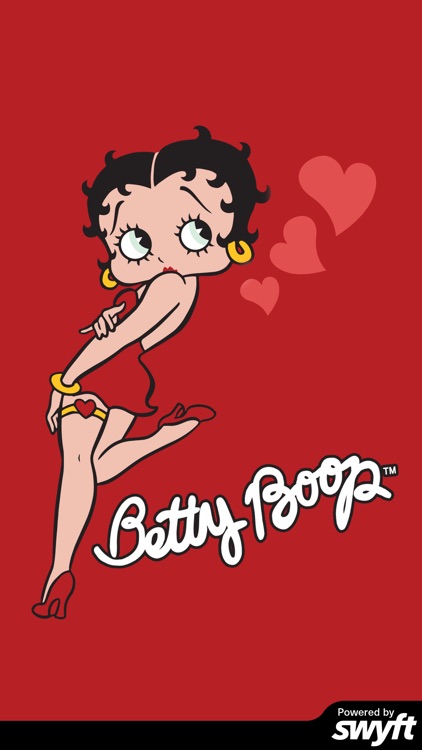 Betty Boop Kisses: Stickers and Emoji