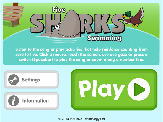 Screenshot #4 pour Five Sharks Swimming