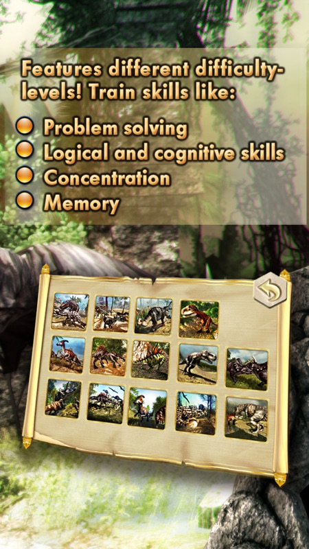 Dinosaurs walking with fun 3D puzzle game in HD screenshot 5