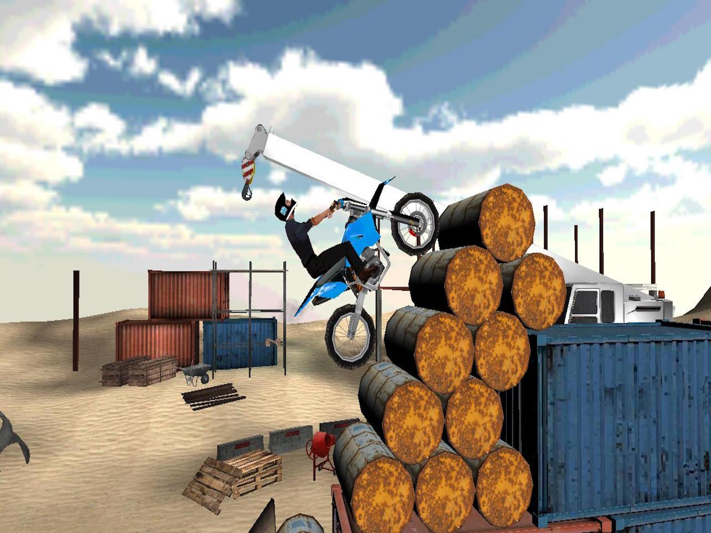 Dirt Motor-Bike Game: Stunt Challenge