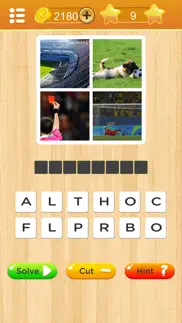 4 pics 1 word quiz: guess photo puzzles iphone screenshot 1