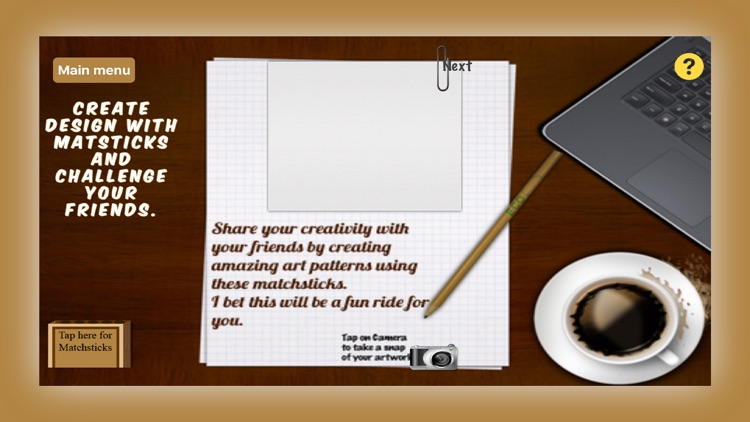 Matchstick Artwork- Matchstick Puzzle Game