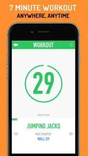7 minute workout: health, fitness, gym & exercise iphone screenshot 1