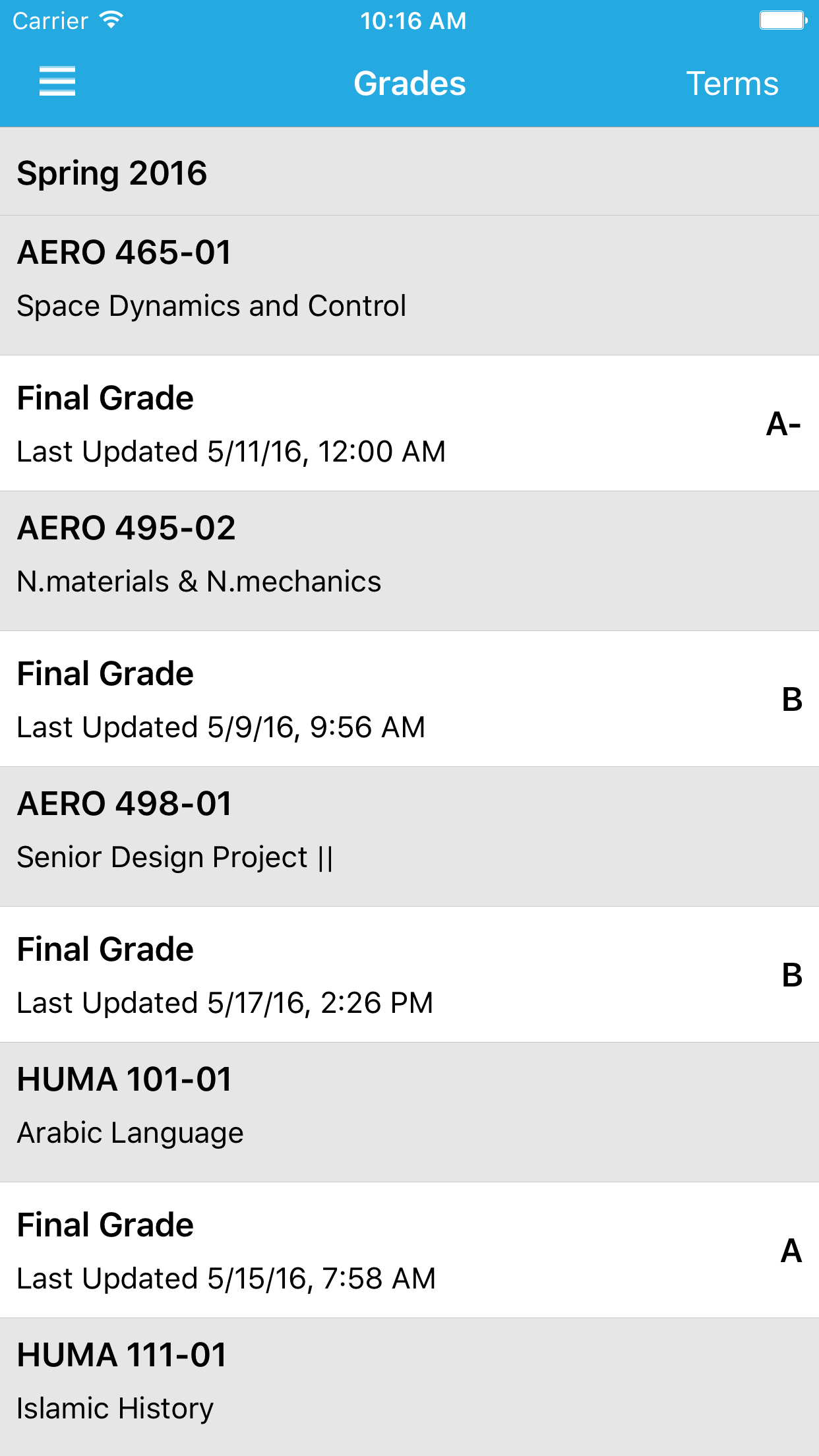Khalifa University Mobile screenshot 5
