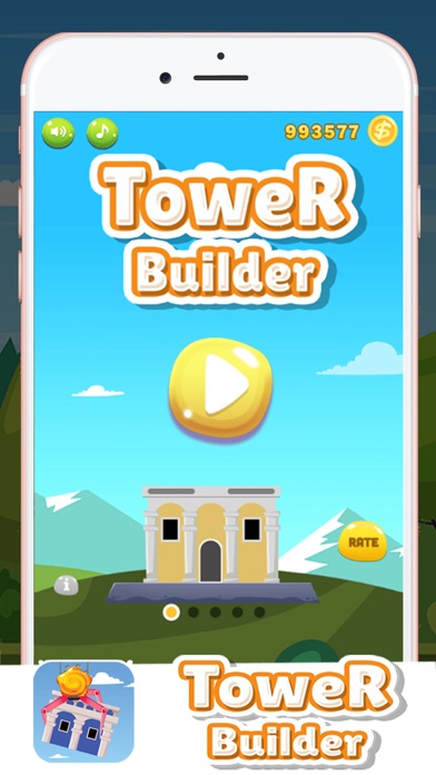 Screenshot #1 pour Toy Tower Builder