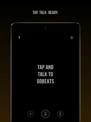 gobeats ipad capturas de pantalla 1