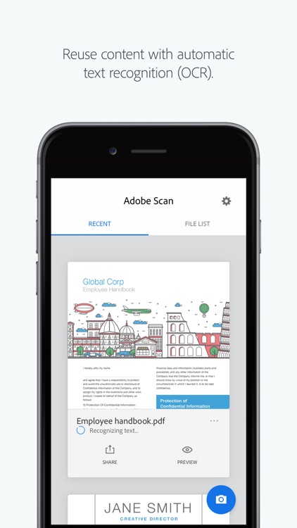 Adobe Scan: PDF Scanner, Documents, Receipts screenshot-3