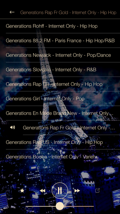 Screenshot #2 pour France Music Radio ONLINE