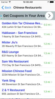 asian food restaurant finder nearby iphone screenshot 2