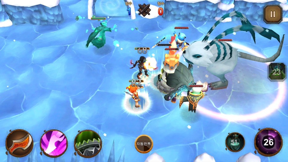#5. Brawl Swords (iOS) 由: MoonGames