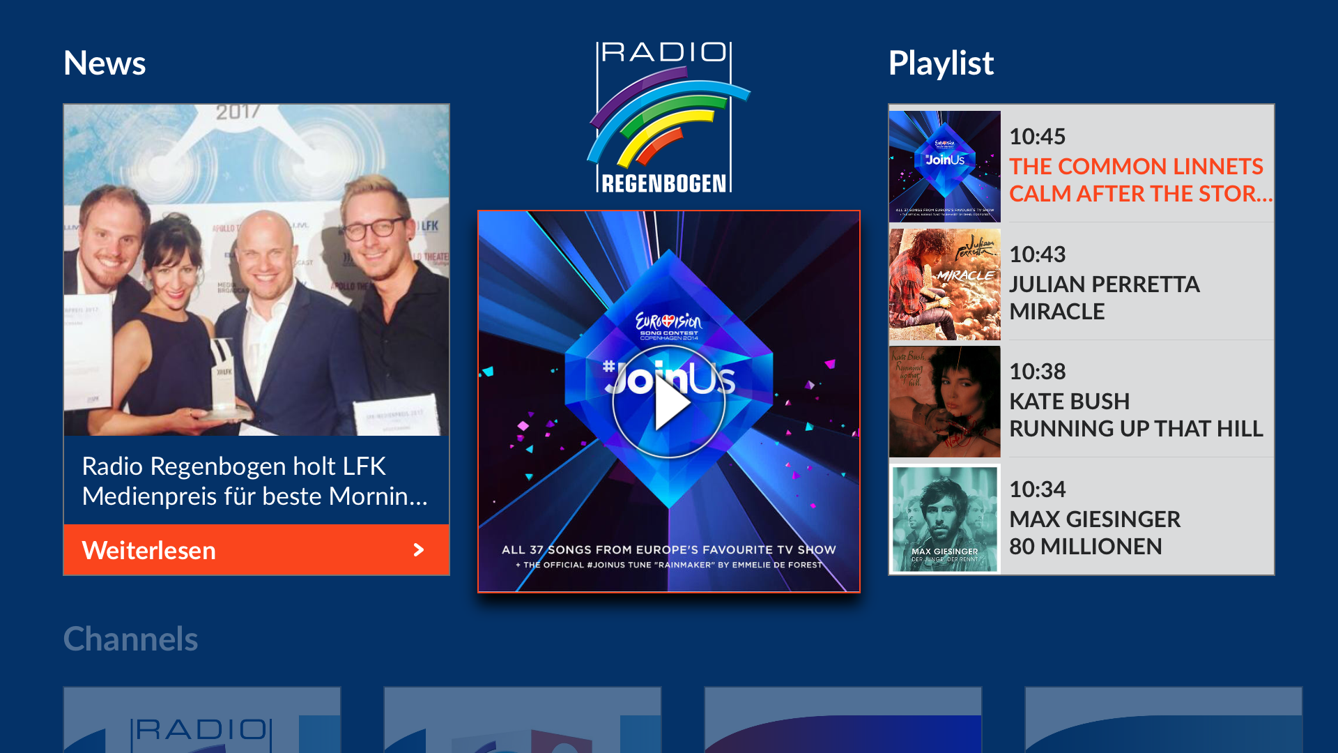 Radio Regenbogen App