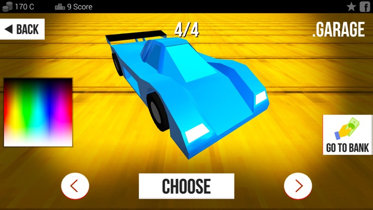 Block Pixel Whirlpool Car Derby