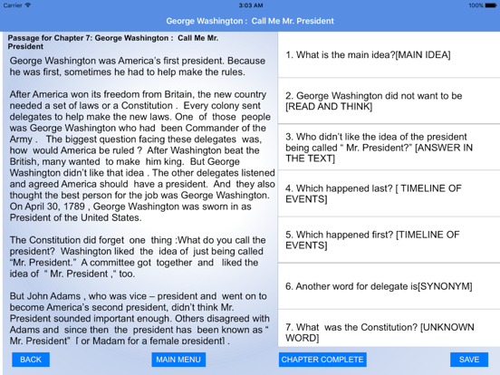 Screenshot #5 pour 3rd Grade Reading Comprehension Practice