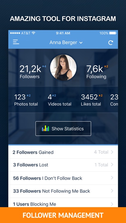 InTrack PRO - Followers Analytics for Instagram