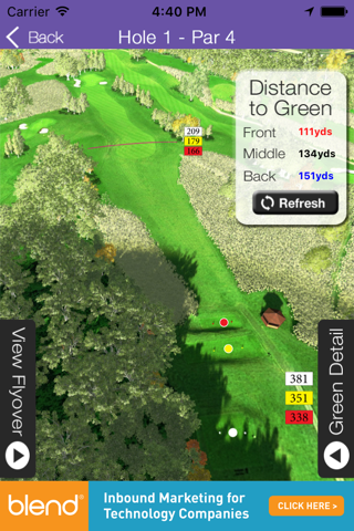 Temple Golf Club screenshot 3