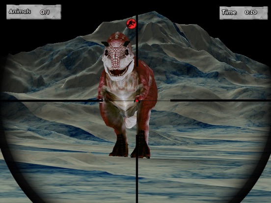 Screenshot #6 pour Dinosaure sauvage  chasseur:  Ice sombre