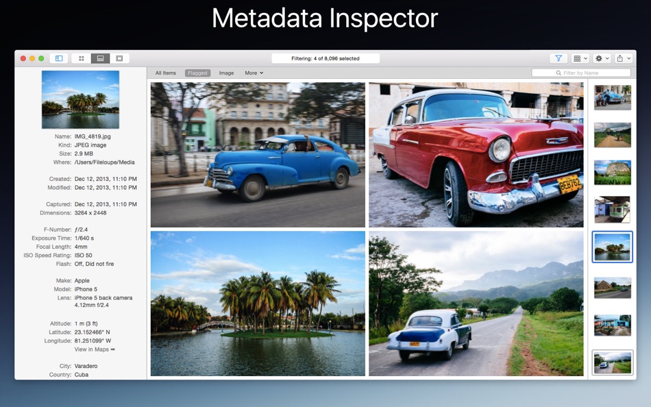 #5. Fileloupe - Media Browser (macOS) 由: Corduroy Code Inc.