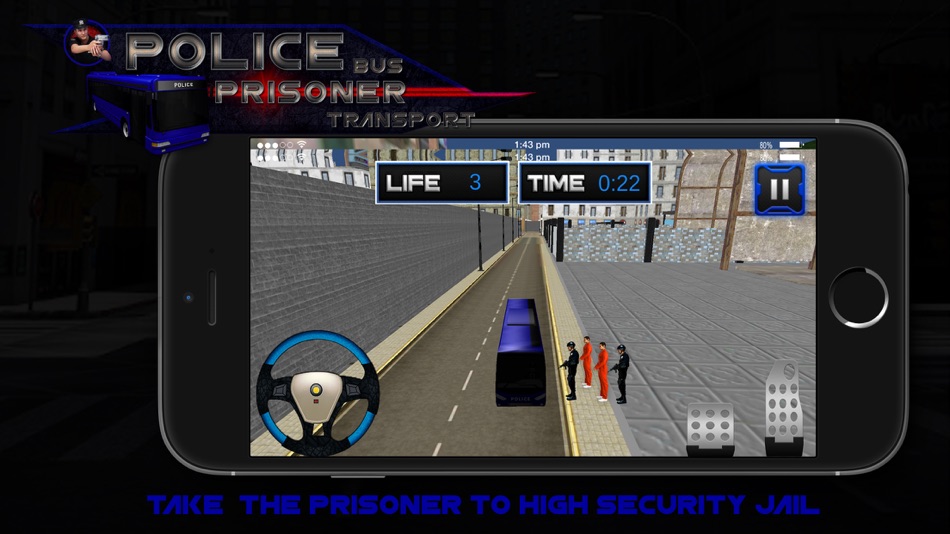 Police Bus Prisoner Transport - 1.0 - (iOS)