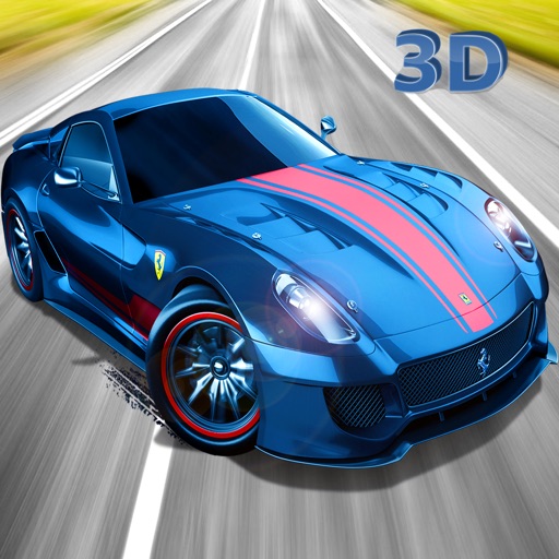 3D Street Car Race Road Warrior icon