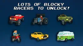Game screenshot Blocky Racing - Race Block Cars on City Roads apk