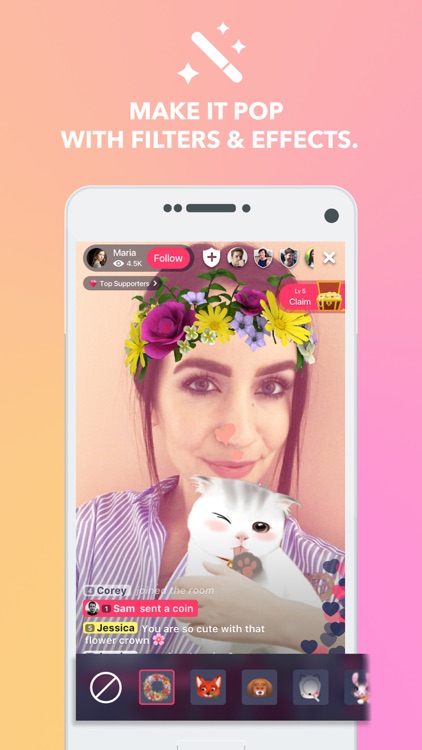 PocketLIVE - fun live video chat rooms