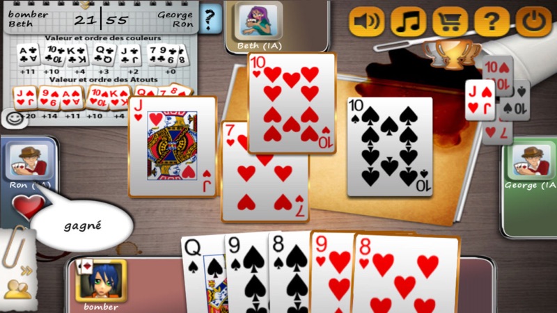 Belote Online screenshot 2