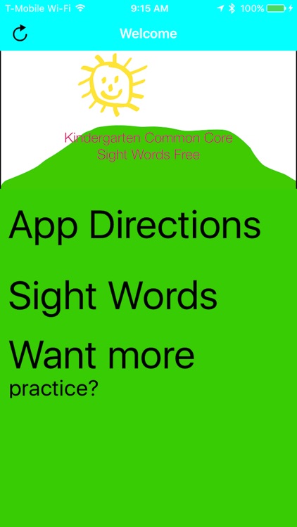 Kindergarten Common Core Sight Words