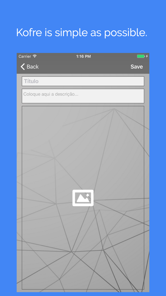 #4. Kofre - Keep your photos safe (iOS) 由: Jhoney Lopes