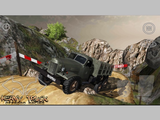 Heavy Truck Offroad Racing iPad screenshot
