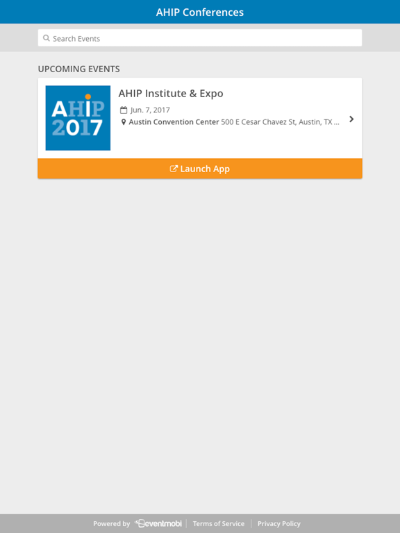 AHIP Conferences app screenshot 3