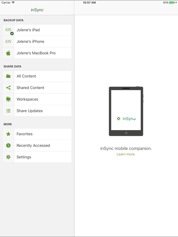 Screenshot #5 pour Druva inSync for MobileIron