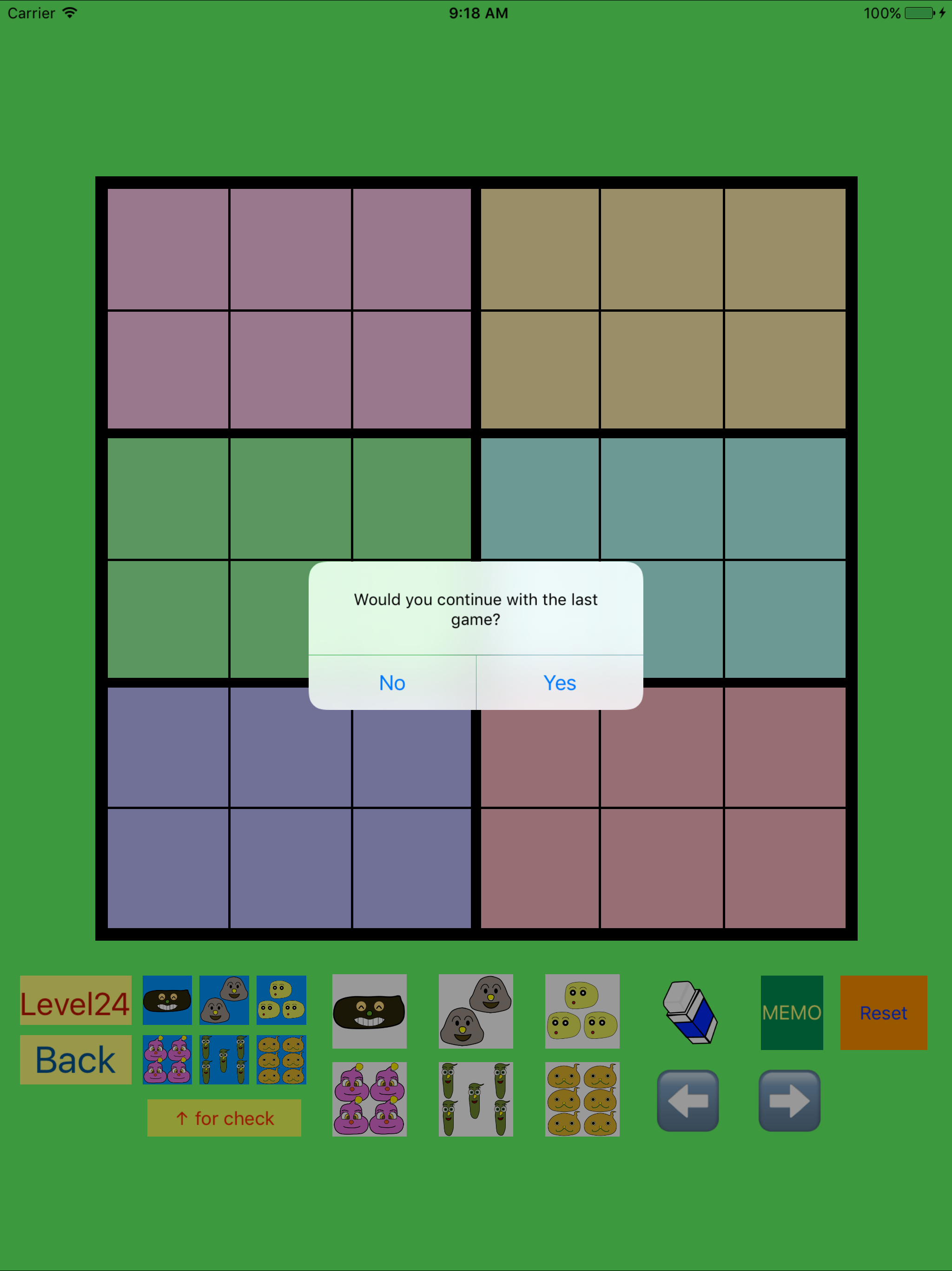 Easy SUDOKU with Faces!? 4x4,6x6,7x7 screenshot 10