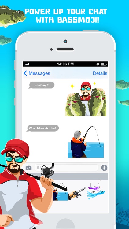 BassMoji – Pro Bass Fishing Emoji & Stickers Pro