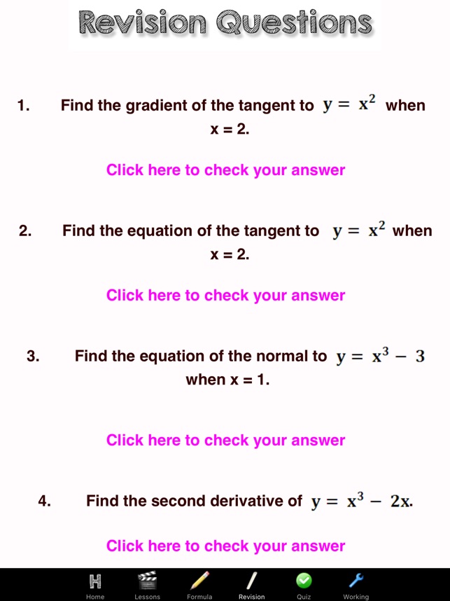 Calculus Differentiation(圖5)-速報App