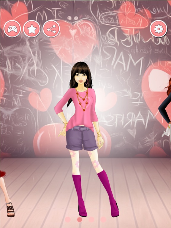 Screenshot #4 pour Jeux D'habillage Romantique - Salon De Mode
