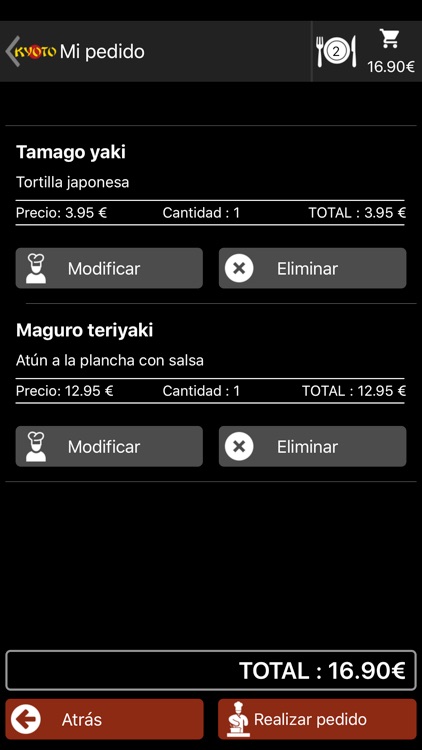 Kyoto - Restaurante screenshot-3
