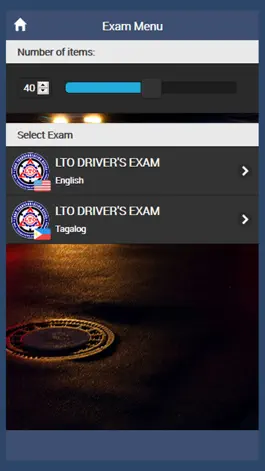 Game screenshot LTO Driver Exam Review apk