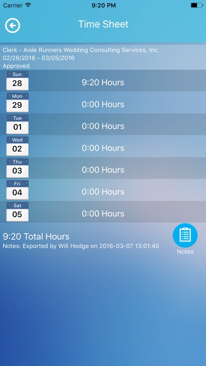 Burnett/Choice Timesheets screenshot-3