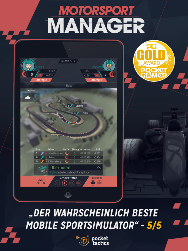 ‎Motorsport Manager Handheld Screenshot