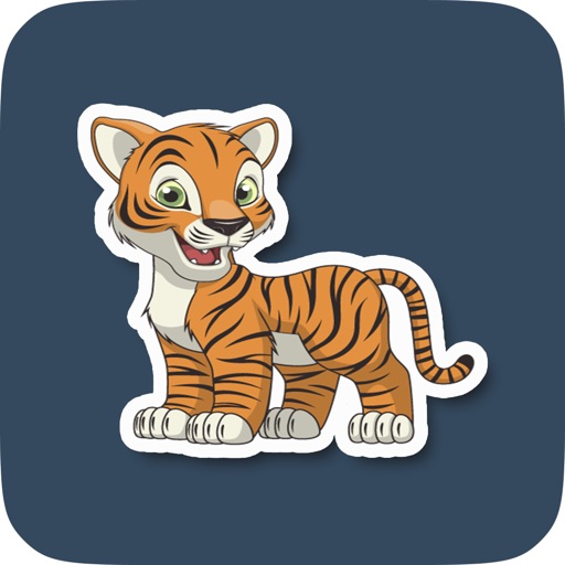 Cute Baby Animal Stickers icon