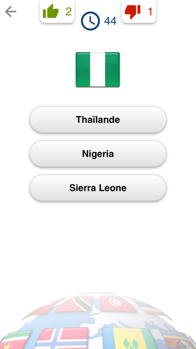 Screenshot #2 pour Quiz Drapeaux