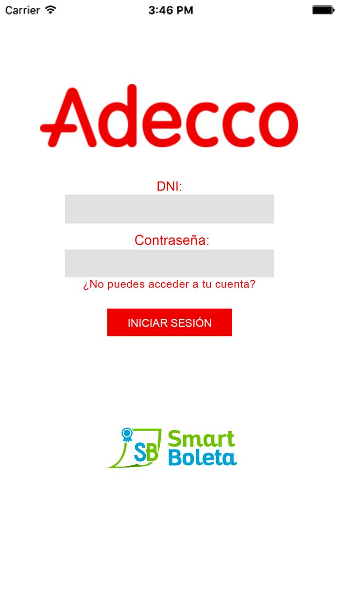 Adecco Smart Boleta