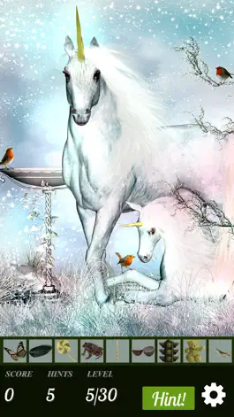Game screenshot Hidden Object - Unicorns Illustrated apk